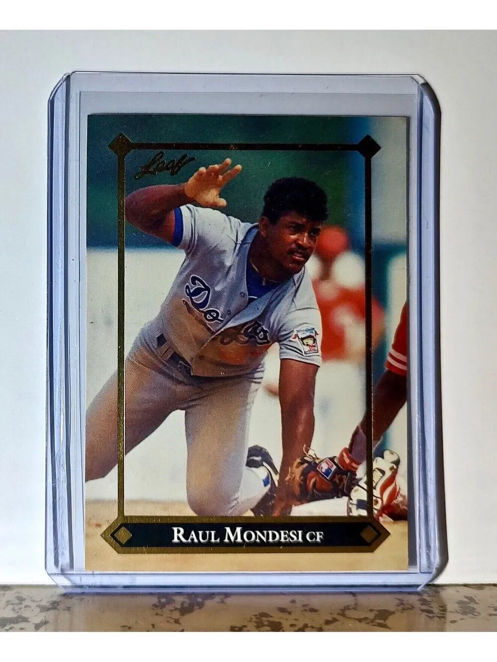 Raul Mondesi 1992 Leaf MLB #BC-16 Baseball Card Los Angeles Dodgers